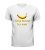 foto 13 heb je bananen in je oren T-shirt uitspraak gezegde