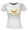 foto 14 heb je bananen in je oren T-shirt uitspraak gezegde
