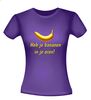 foto 4 heb je bananen in je oren T-shirt uitspraak gezegde