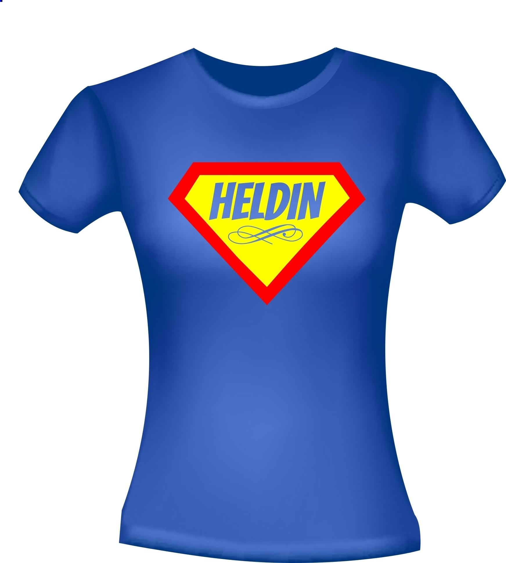 Heldin Heldinnen T-shirt Dappere vrouw