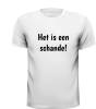 foto 3 Het is een schande T-shirt Grappig