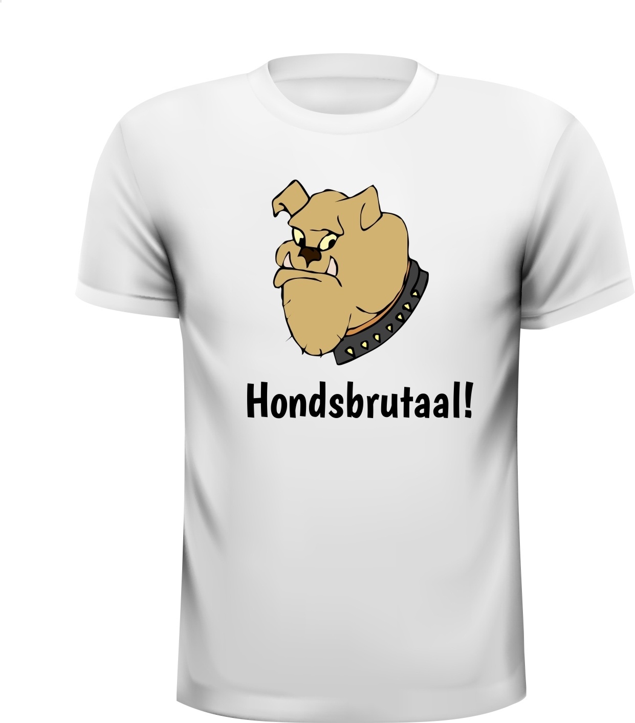 hondsbrutaal T-shirt buldog 