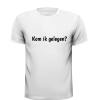 foto 3 kom ik gelegen? tekst t-shirt welkom gastvrij