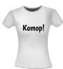 foto 4 Komop! T-shirt tekst leuk optimist