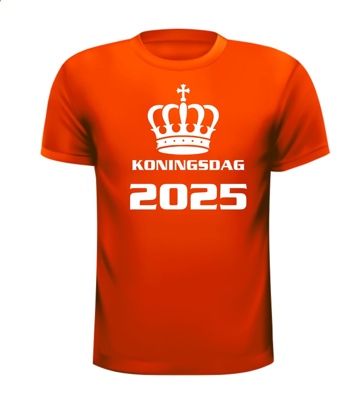 Koningsdag 2025 T-shirt feest oranje oranje koningsdag shirt