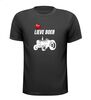 Lieve boer T-shirt rood hart liefde