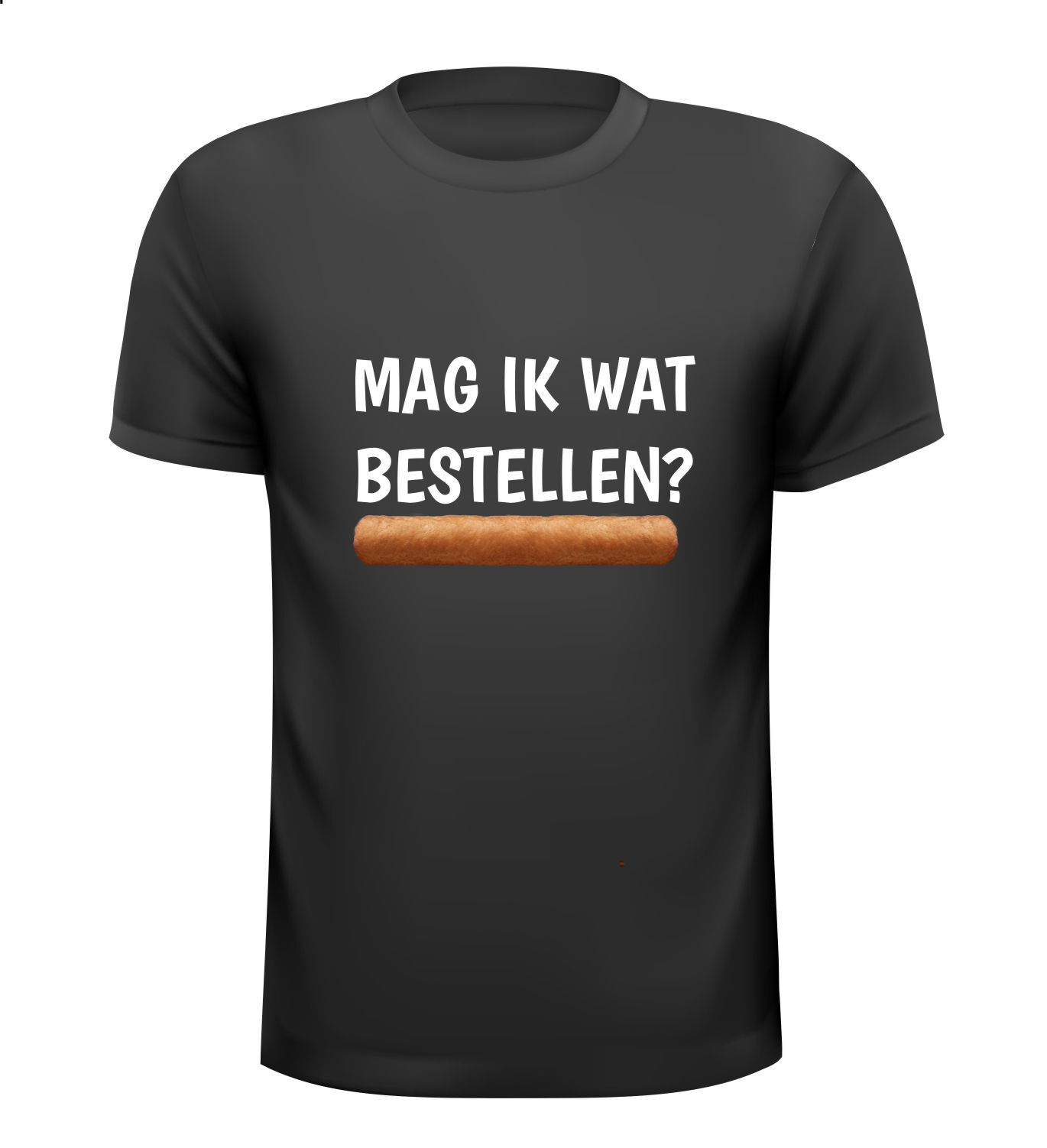 mag ik wat bestellen frikandel T-shirt