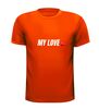foto 9 My love T-shirt verliefd liede valentijn