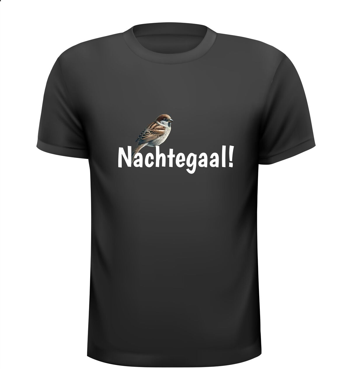 nachtegaal festival feest T-shirt grappig mus