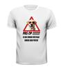 foto 3 Pas op grappig honden T-shirt