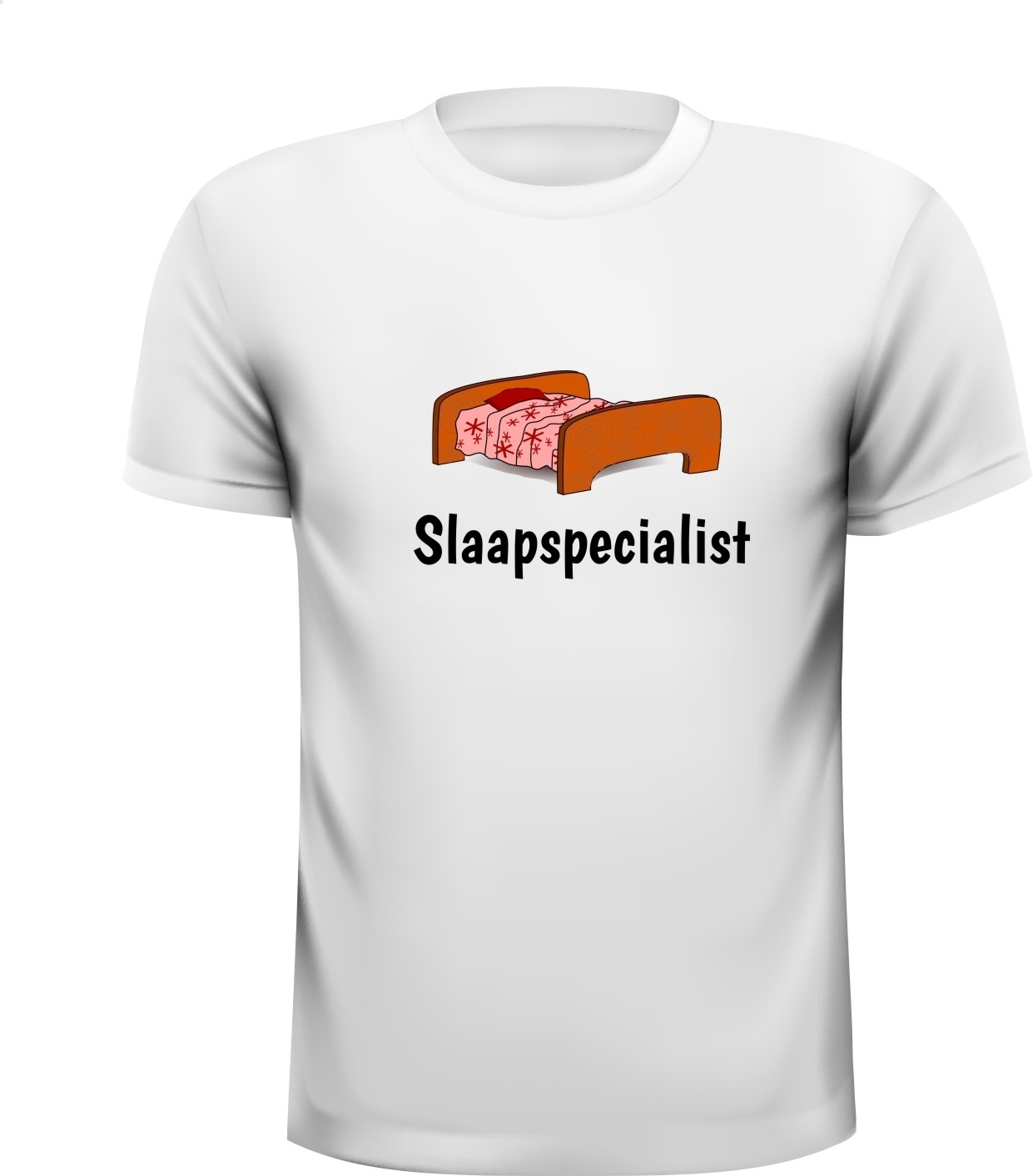 slaapspecialist T-shirt lekker drommen sloom slaperig