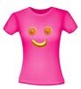 foto 12 smile gezicht sinaasappel banaan fruitmonster T-shirt