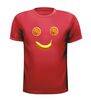 foto 7 smile gezicht sinaasappel banaan fruitmonster T-shirt