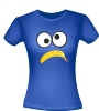 foto 2 T-shirt banaan monster koekie verdrietig sip sneu cookie blauw