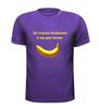 foto 3 T-shirt Een kromme komkommer is nog geen banaan gezegde