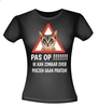foto 2 T-shirt katten poezen pas op ik kan zomaar over poezen gaan praten! grappig