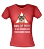 foto 8 T-shirt katten poezen pas op ik kan zomaar over poezen gaan praten! grappig