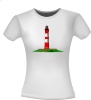 foto 2 Vuurtoren Zee rood T-shirt