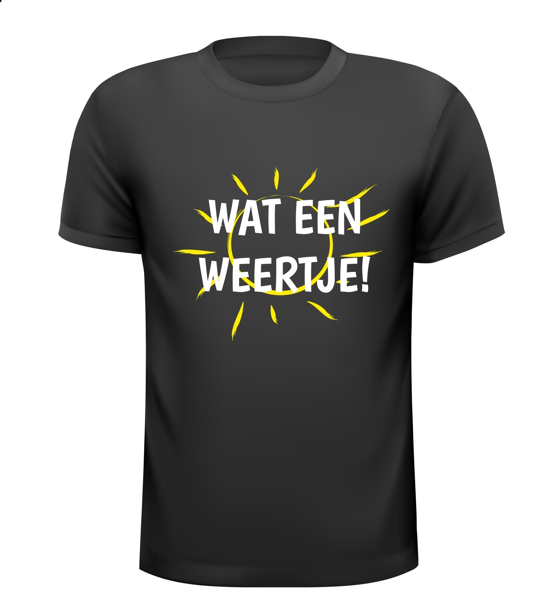 Wat een weertje T-shirt zonnig zon zonneschijn zomer