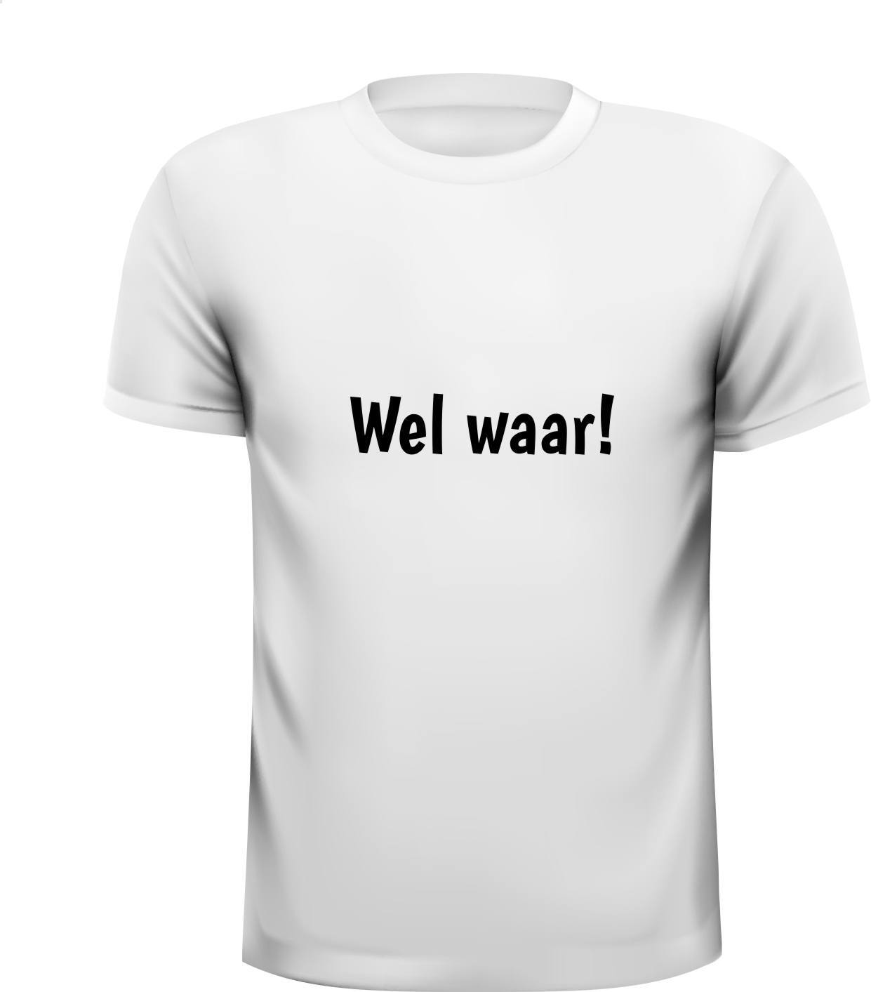 Wel waar T-shirt gelijk