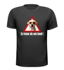 Zo trouw als een hond grappig Tekst T-shirt