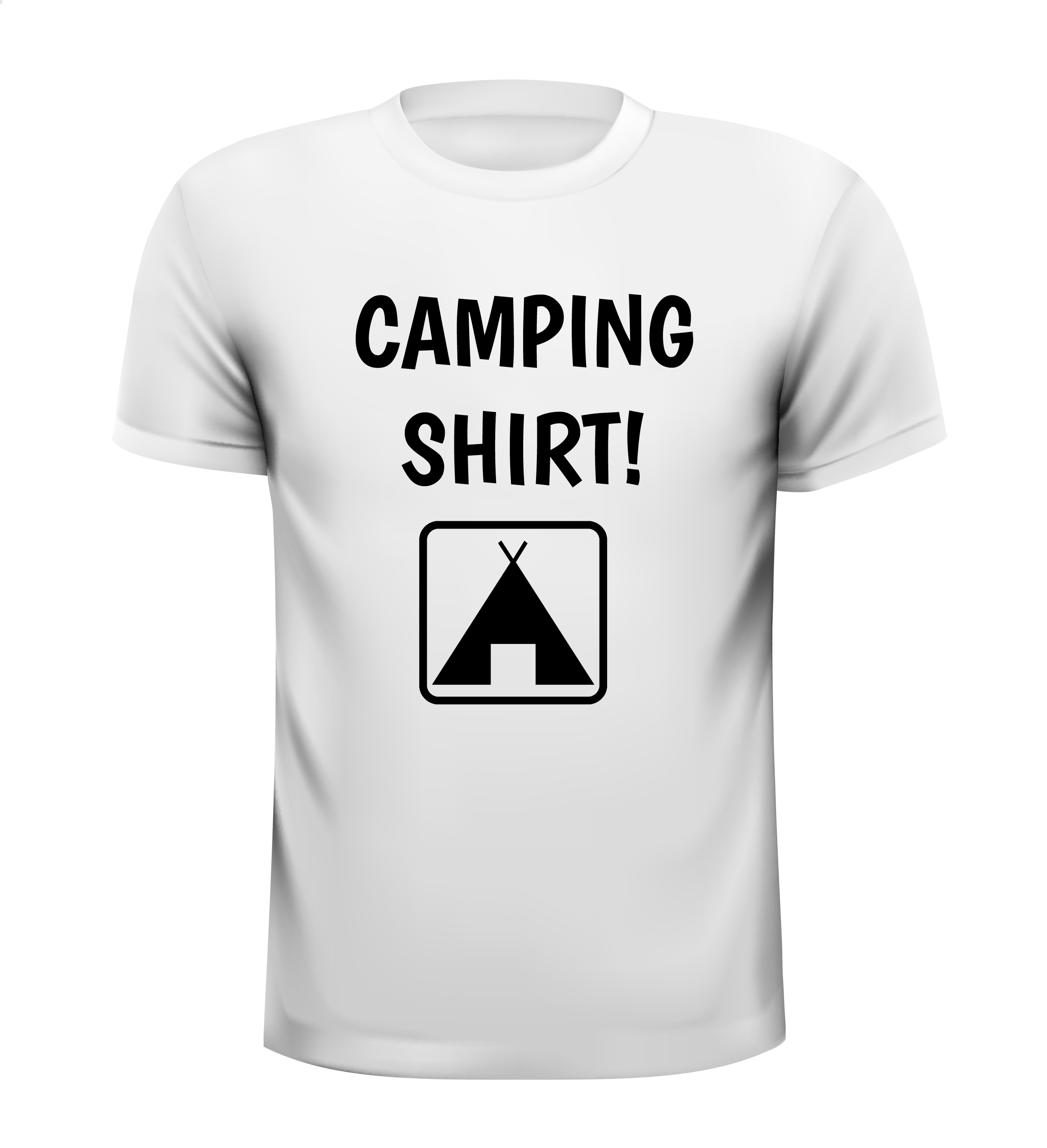 Camping shirt vakantie t-shirt kamperen grappig