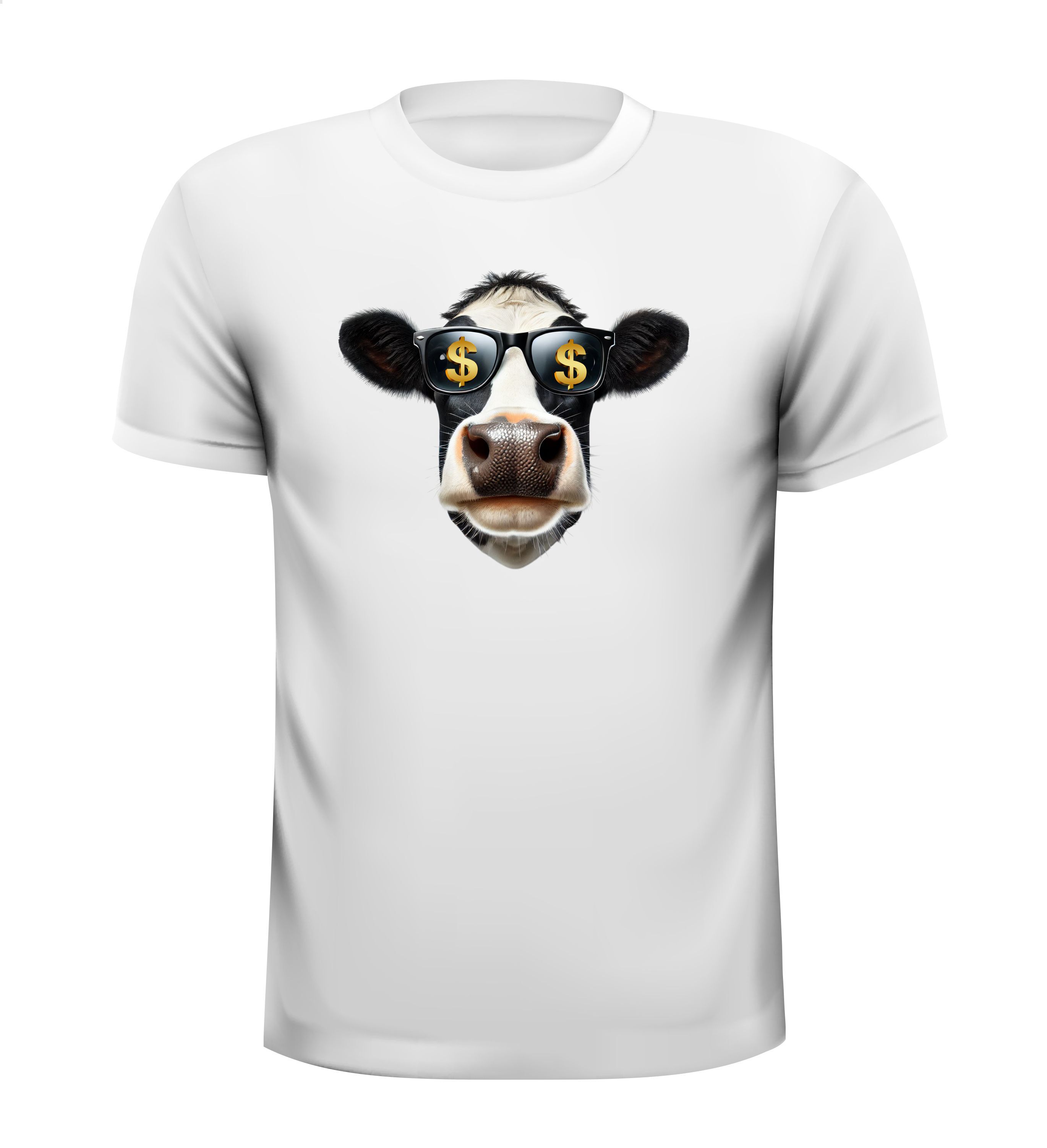 cash cow shirt grappig leuk marketing