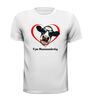 Fijne Moederdag koe T-shirt