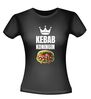 foto 1 kebab koningin fastfood eten t-shirt grappig