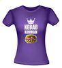 foto 2 kebab koningin fastfood eten t-shirt grappig