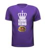 foto 2 Koning kebab T-shirt fastfood grappig
