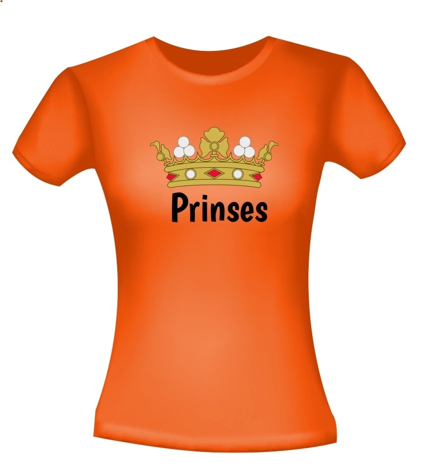 Koningsdag Prinses t-shirt