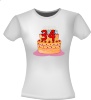 foto 2 Leuk en orgineel verjaardag shirt leeftijd 34 jaar