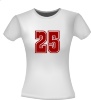 foto 2 25 getal leeftijd T-shirt kado verjaardag