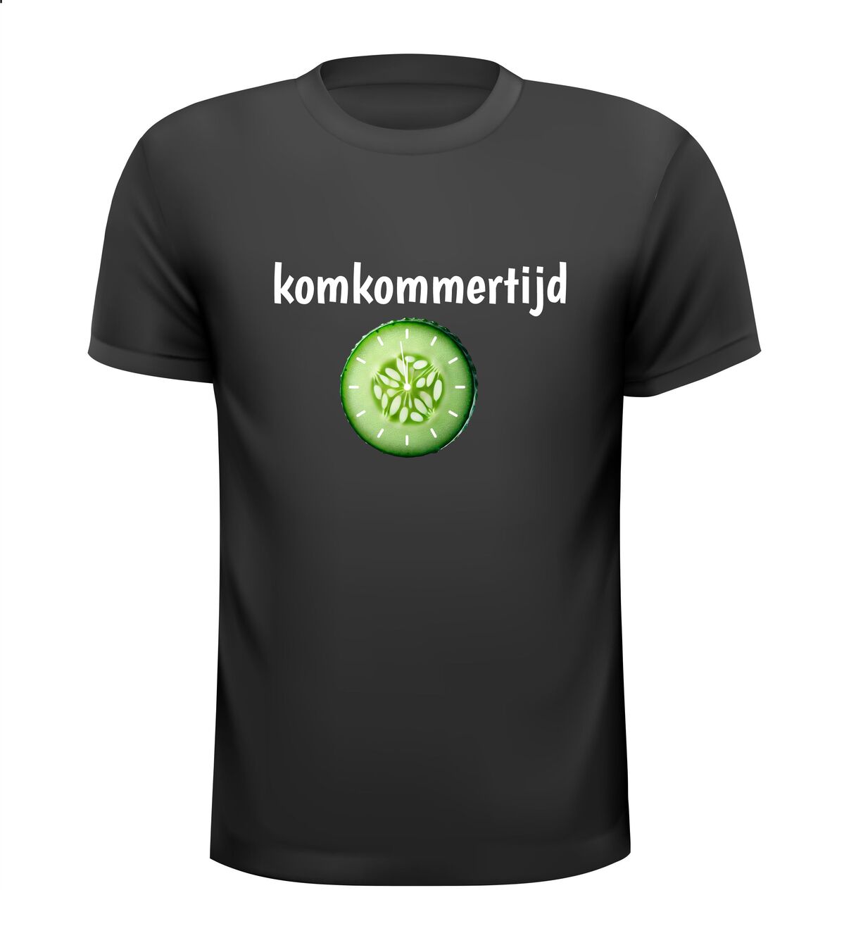 komkommertijd grappig T-shirt