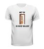 foto 13 Met de deur in huis vallen T-shirt spreuk humor