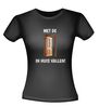 foto 2 Met de deur in huis vallen T-shirt spreuk humor
