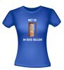 foto 6 Met de deur in huis vallen T-shirt spreuk humor