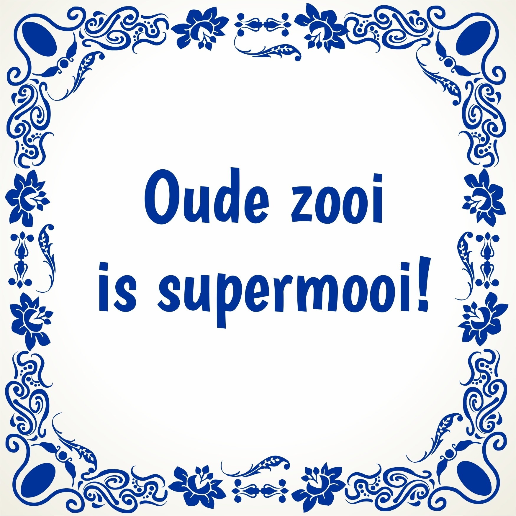 Oude zooi is supermooi tegel verzamelaar