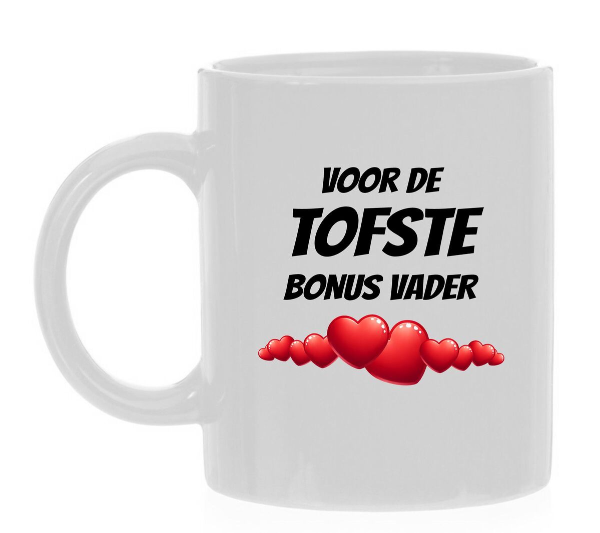 Voor de tofste bonus papa mok Vaderdag gemengd gezin leuk kado