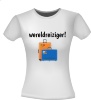 foto 4 wereldreiziger koffers reizen vakantie T-shirt