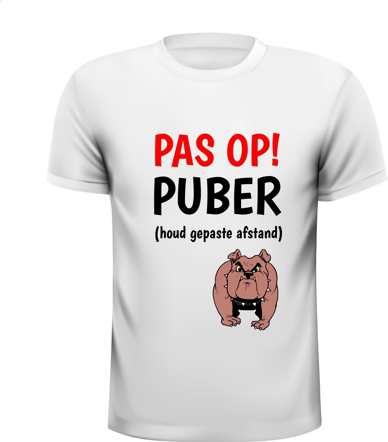 Grappig puber T-shirt