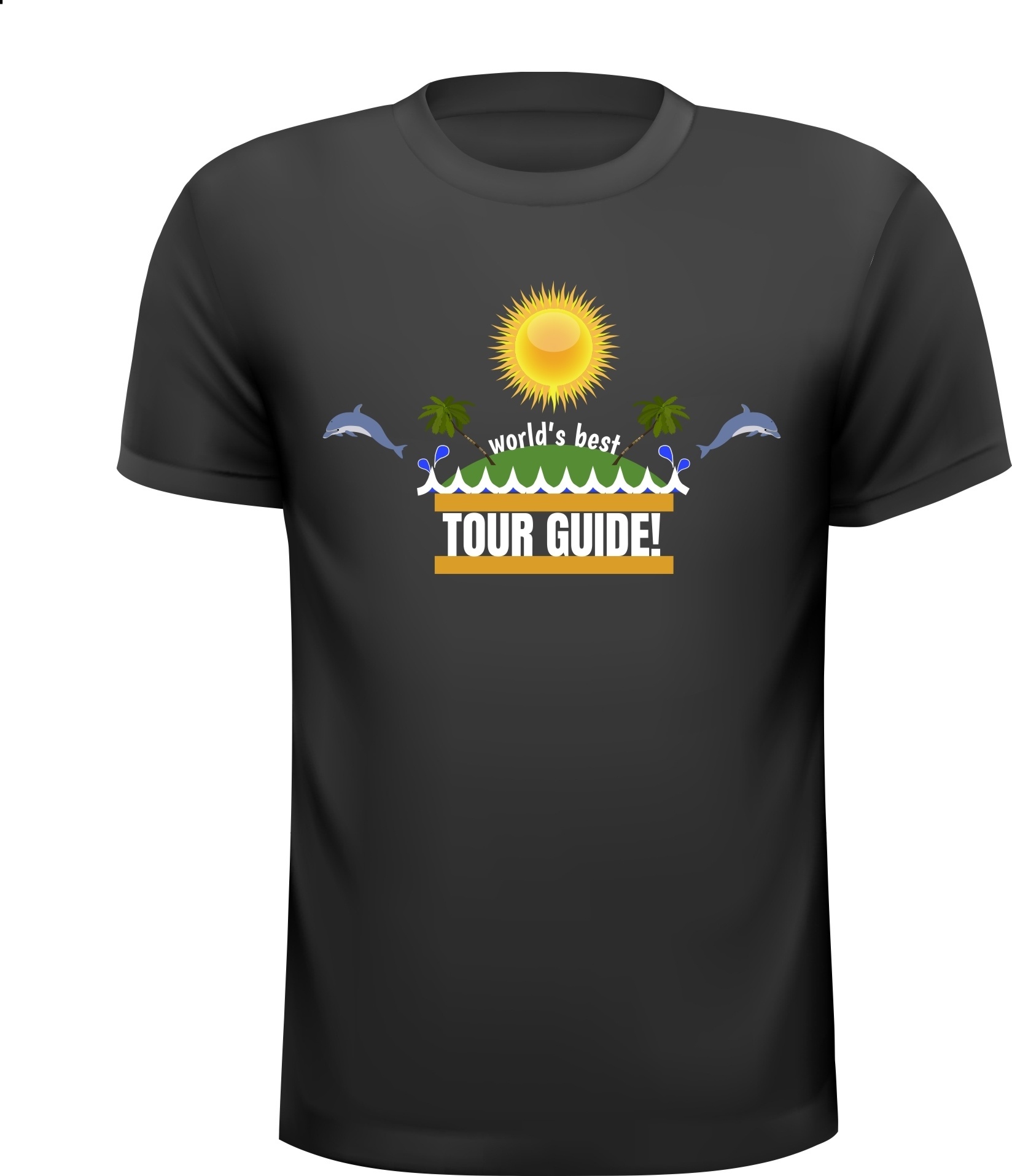 World's best tour guide reisleider shirt