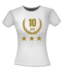 foto 4 10 jaar jubileum glitter goud shirt