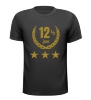 foto 1 12,5 jaar jubileum glitter goud T-shirt