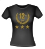 foto 2 12,5 jaar jubileum glitter goud T-shirt