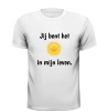foto 3 Jij bent het zonnetje in mijn leven T-shirt vrolijk gezellig blij