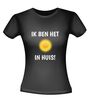foto 2 Stralend en positief ik ben het zonnetje in huis t-shirt met zon