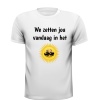 foto 3 We zetten jou vandaag in het zonnetje grappig leuk vrolijk zomers T-shirt