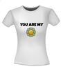 foto 14 You are my sunshine T-shirt vrolijk zonnetje liefde blij